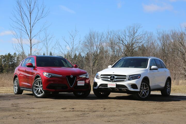 2018 Alfa Romeo Stelvio Vs Mercedes-Benz GLC Comparison