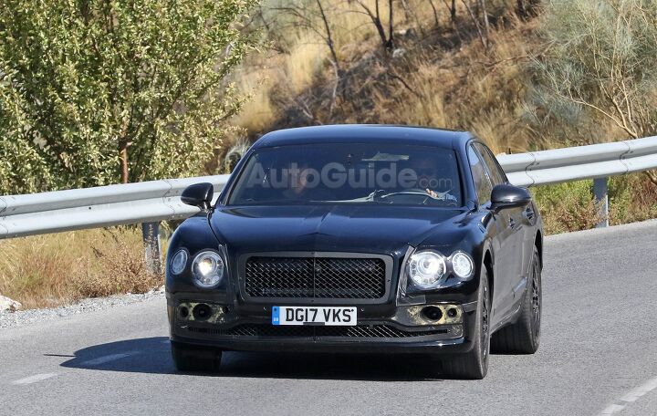 2019 Bentley Flying Spur Spied Testing Its New Platform