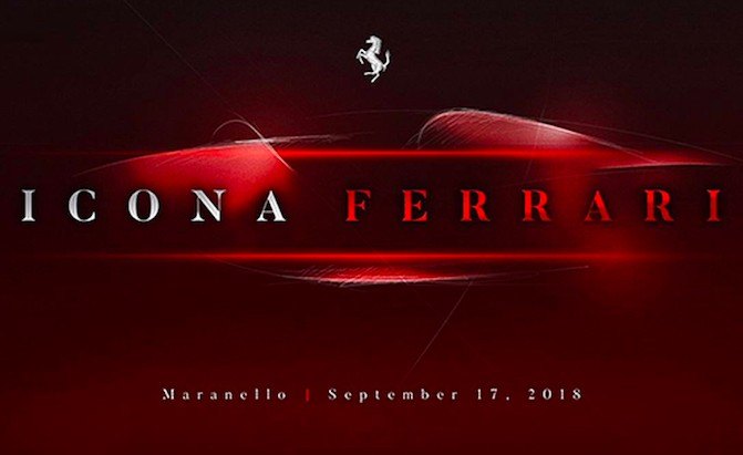 An 'Iconic' New Ferrari is Set to Land Next Month