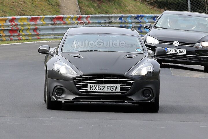 Aston Martin Rapide AMR Caught on Camera for the First Time