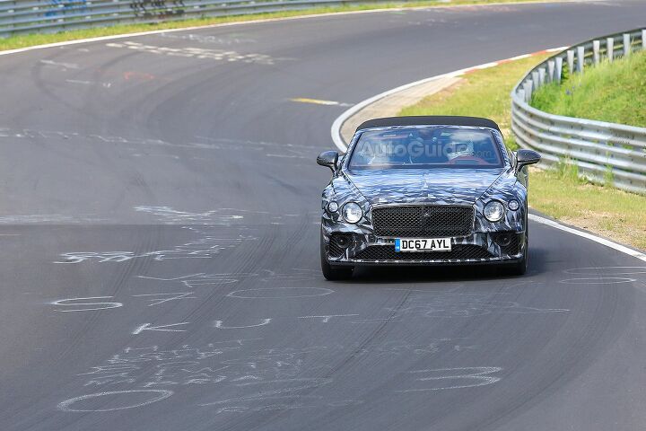 Bentley Takes Its Convertible to the 'Ring for Testing