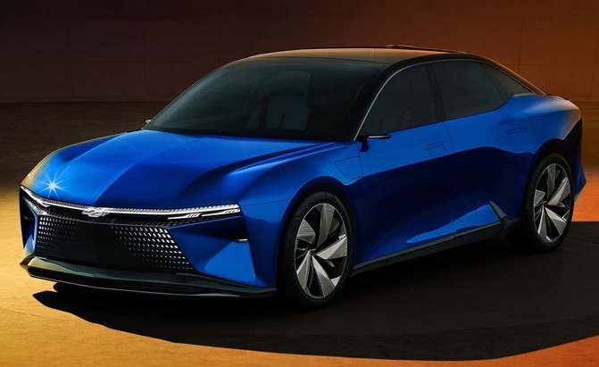 Chevrolet FNR-XE Concept Revealed In China As Sleek EV Sedan