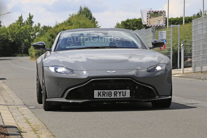 Hotter Aston Martin Vantage S Caught Testing