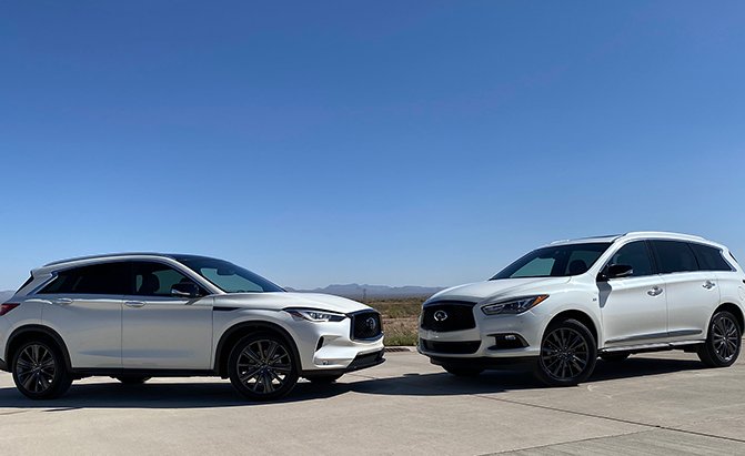 Infiniti QX50 Vs Infiniti QX60 Comparison