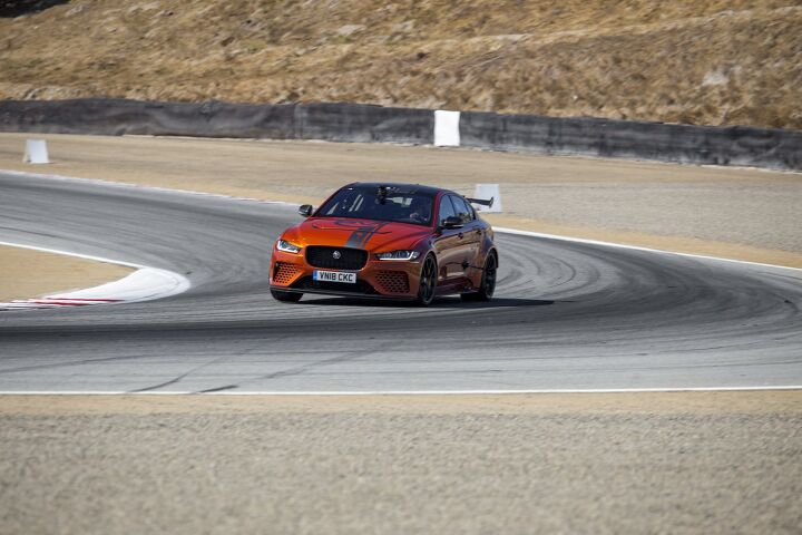 Jaguar XE SV Project 8 is the Fastest Sedan at Laguna Seca