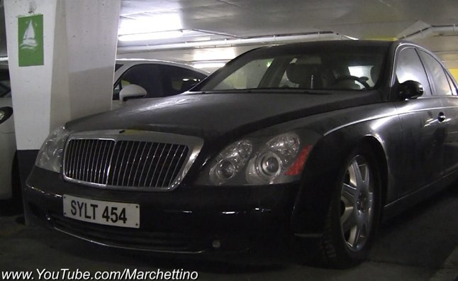 Maybach 57 Found Abandoned in France – Video