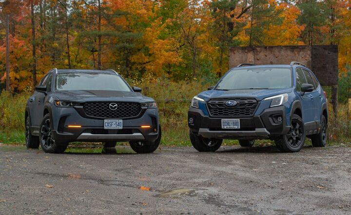 Mazda CX-50 Meridian Vs Subaru Forester Wilderness: Moderate Muddin'