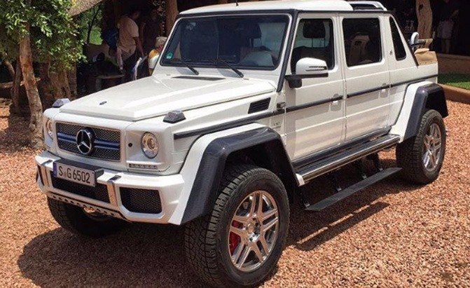 Mercedes-Maybach G650 Landaulet is an Open-Air Off-Roader