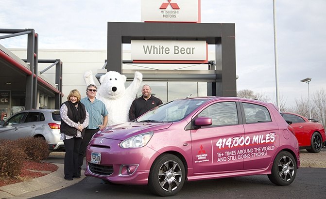 Mitsubishi Mirage Clocks Over 400,000 Miles, Keeps Going