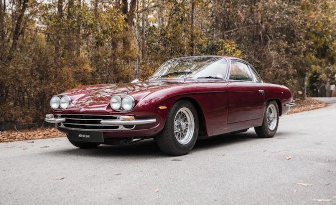 Paul McCartney's Old Lamborghini is Heading to Auction