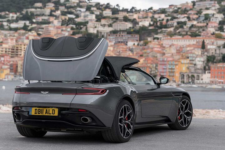 There's a Damn-Good Reason Why the Aston Martin DB11 Volante Has a Soft Top