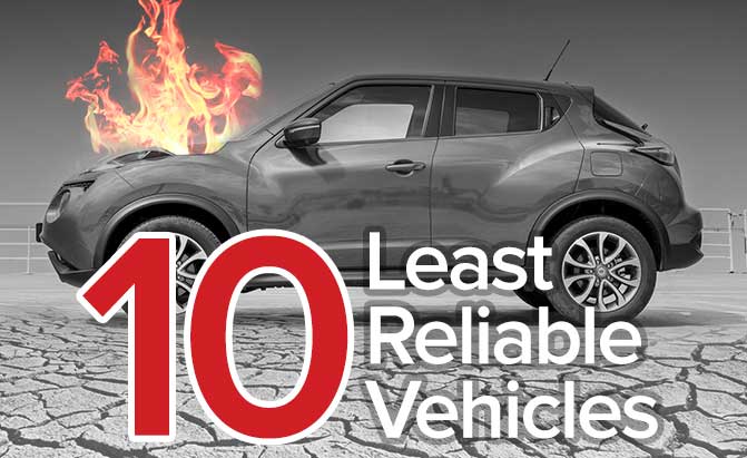 Top 10 Most Unreliable Cars - The Short List