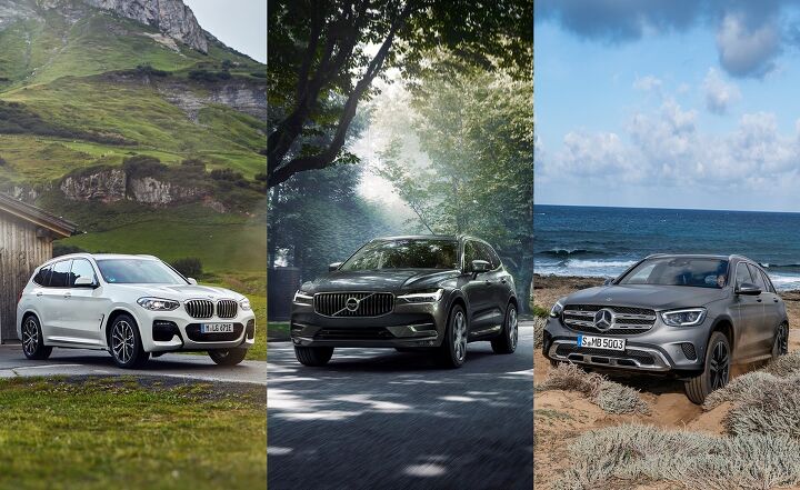 Volvo XC60 Vs Mercedes-Benz GLC Vs BMW X3